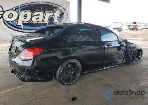 2020 Mercedes-Benz C 43 Amg z USA, uszkodzony, nr VIN 55SWF6EB9LU330083
